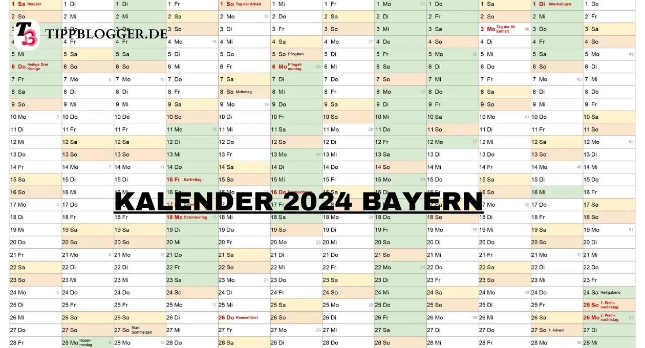 kalender 2024 bayern